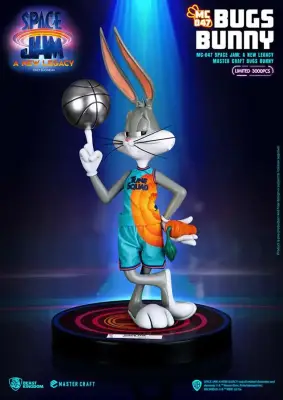 Figurine space jam 2 bugs bunny master craft